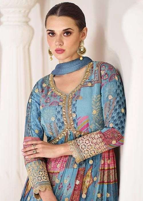 Alia Cut Kurti Set With Dupatta 