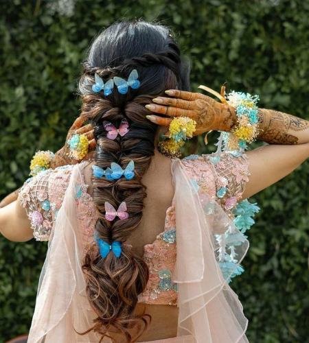 Bride Wedding Hair Style