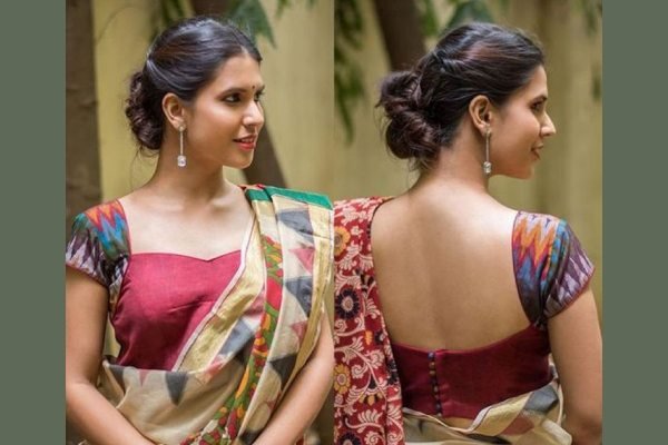 Front & Back Blouse Designs
