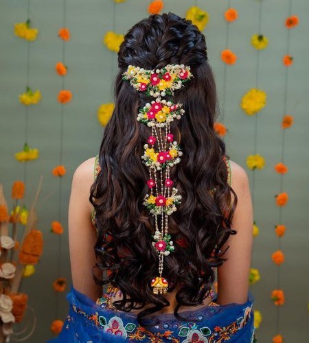Indian Wedding Hair Style