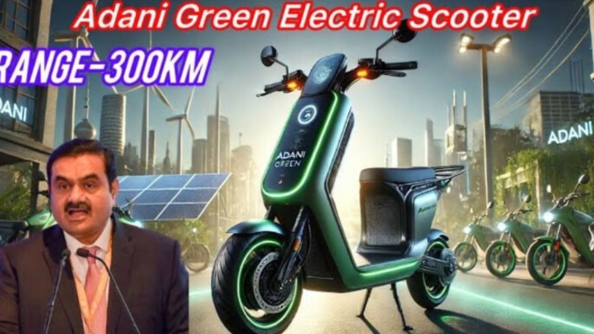 New Adani Green Electric Scooter